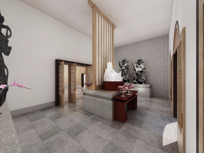 BIM建筑|于空灵之处，觅得静修：江苏扬州观音院 / 上海善祥建筑设计