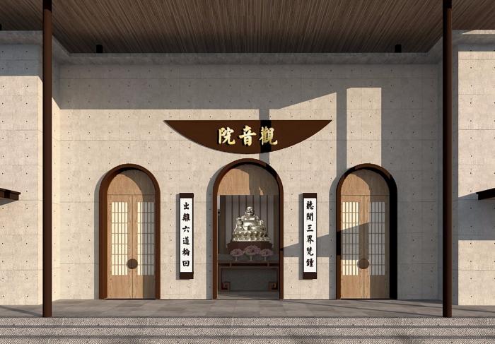 BIM建筑|于空灵之处，觅得静修：江苏扬州观音院 / 上海善祥建筑设计