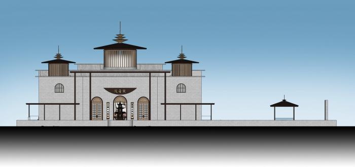 BIM建筑|于空灵之处，觅得静修：江苏扬州观音院 / 上海善祥建筑设计