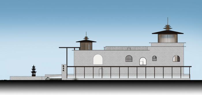 BIM建筑|于空灵之处，觅得静修：江苏扬州观音院 / 上海善祥建筑设计