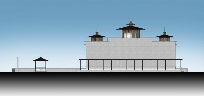 BIM建筑|于空灵之处，觅得静修：江苏扬州观音院 / 上海善祥建筑设计
