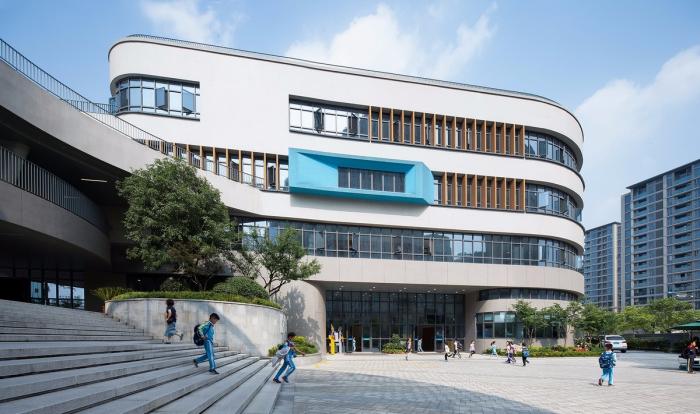 BIM建筑|杭州市胜利小学新城校区及附属幼儿园 / 浙江大学建筑设计研究院有限公司
