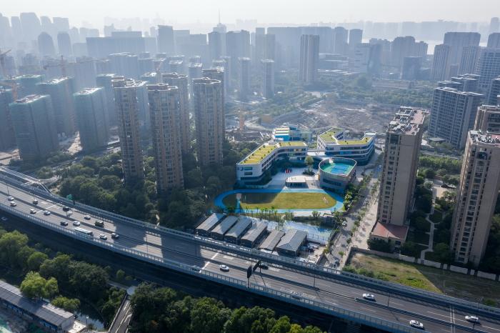 BIM建筑|杭州市胜利小学新城校区及附属幼儿园 / 浙江大学建筑设计研究院有限公司