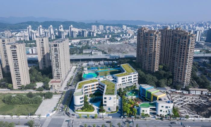 BIM建筑|杭州市胜利小学新城校区及附属幼儿园 / 浙江大学建筑设计研究院有限公司