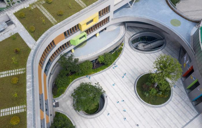 BIM建筑|杭州市胜利小学新城校区及附属幼儿园 / 浙江大学建筑设计研究院有限公司