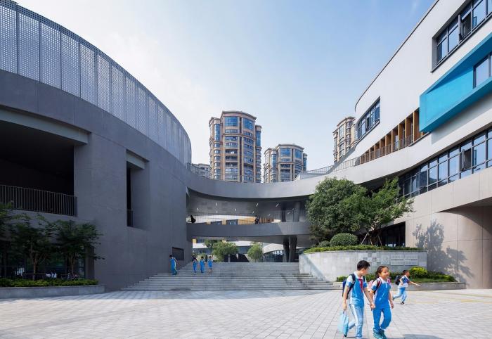BIM建筑|杭州市胜利小学新城校区及附属幼儿园 / 浙江大学建筑设计研究院有限公司