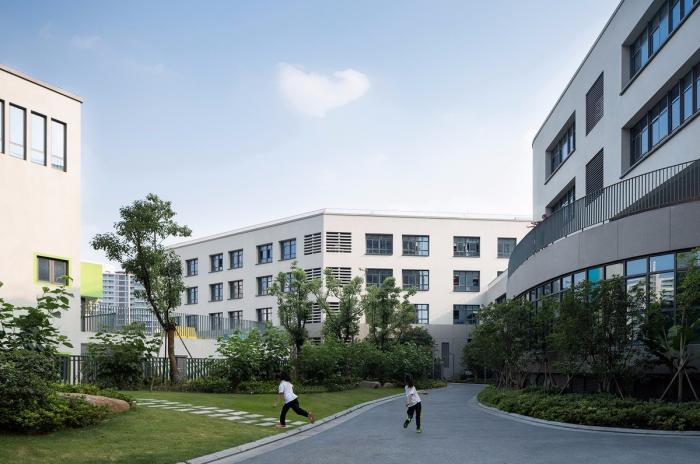 BIM建筑|杭州市胜利小学新城校区及附属幼儿园 / 浙江大学建筑设计研究院有限公司