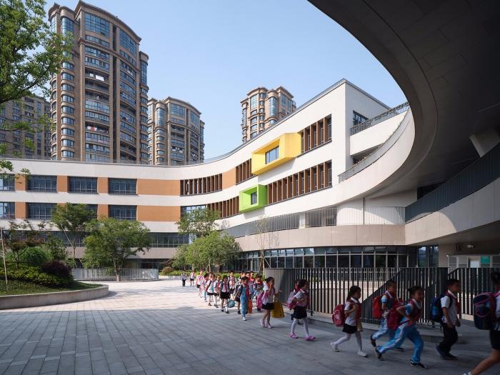 BIM建筑|杭州市胜利小学新城校区及附属幼儿园 / 浙江大学建筑设计研究院有限公司