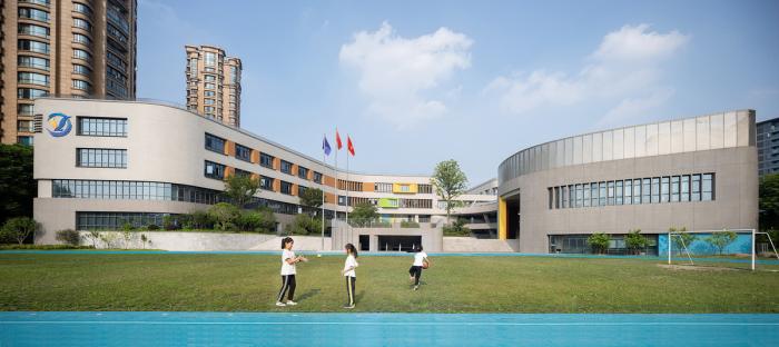 BIM建筑|杭州市胜利小学新城校区及附属幼儿园 / 浙江大学建筑设计研究院有限公司