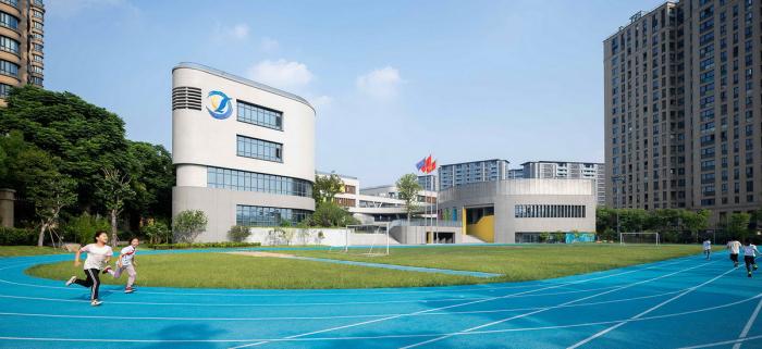 BIM建筑|杭州市胜利小学新城校区及附属幼儿园 / 浙江大学建筑设计研究院有限公司