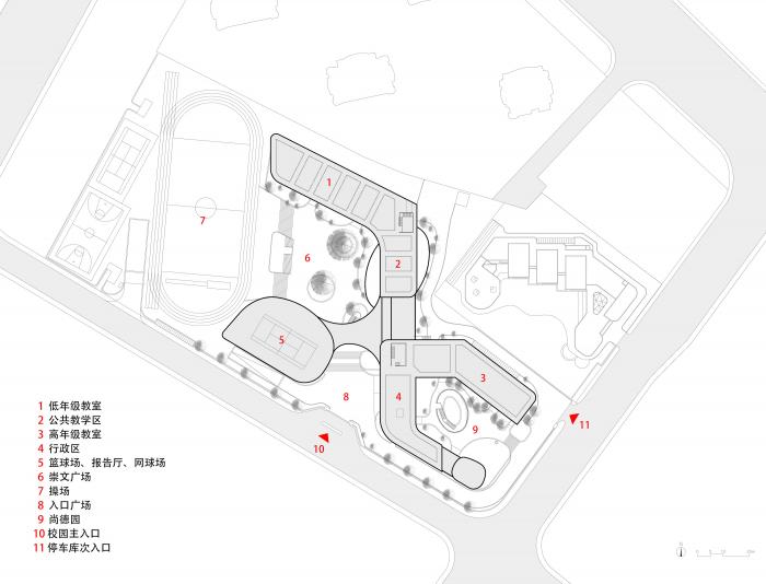 BIM建筑|杭州市胜利小学新城校区及附属幼儿园 / 浙江大学建筑设计研究院有限公司