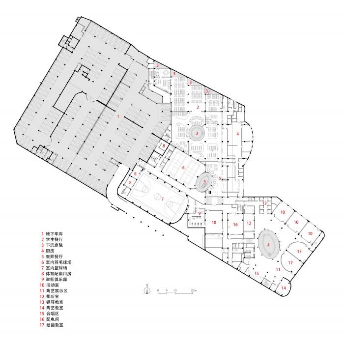 BIM建筑|杭州市胜利小学新城校区及附属幼儿园 / 浙江大学建筑设计研究院有限公司