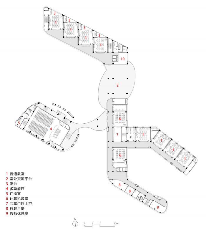 BIM建筑|杭州市胜利小学新城校区及附属幼儿园 / 浙江大学建筑设计研究院有限公司