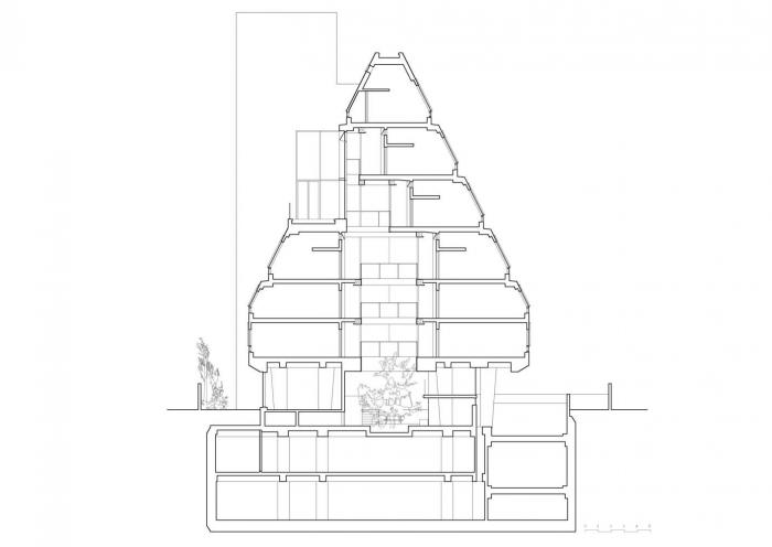 BIM建筑|首尔“树”形公寓 / Bo-DAA