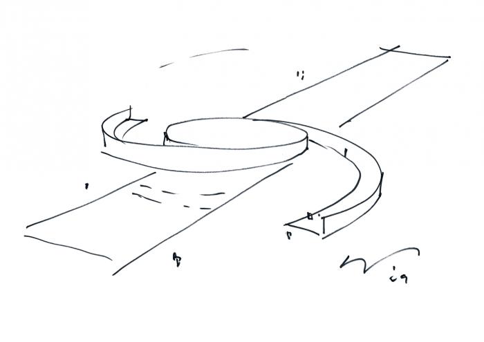BIM建筑|宛如一条飘逸的纯白丝带：日本移民博物馆 / Gustavo Penna