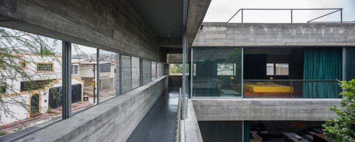 BIM建筑|未完成的废墟感——墨西哥八梁宅 / Covachita Taller