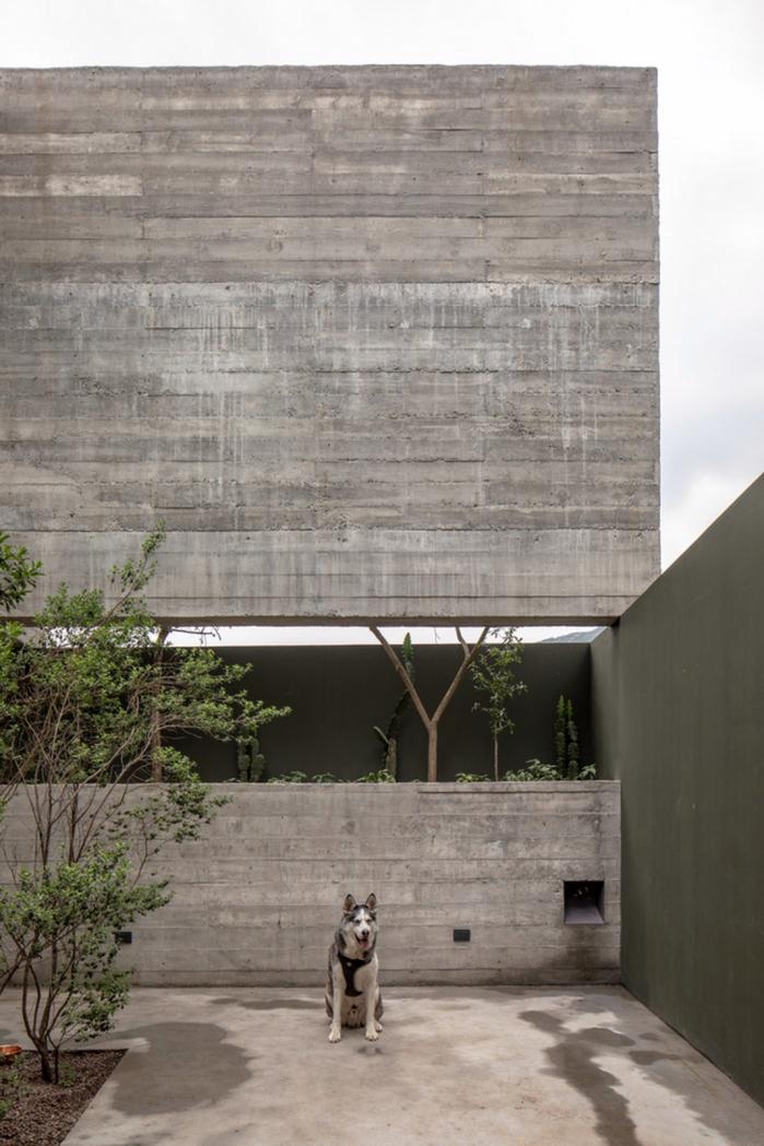 BIM建筑|未完成的废墟感——墨西哥八梁宅 / Covachita Taller