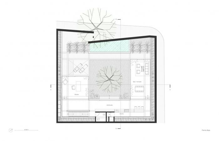 BIM建筑|未完成的废墟感——墨西哥八梁宅 / Covachita Taller