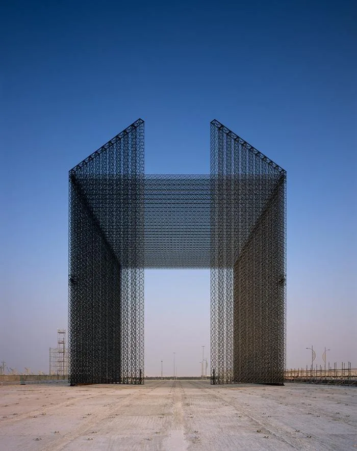 BIM建筑|2020迪拜世博会入口大门——阿拉伯传统“窗花图案”的未来主义适用 / Asif Khan