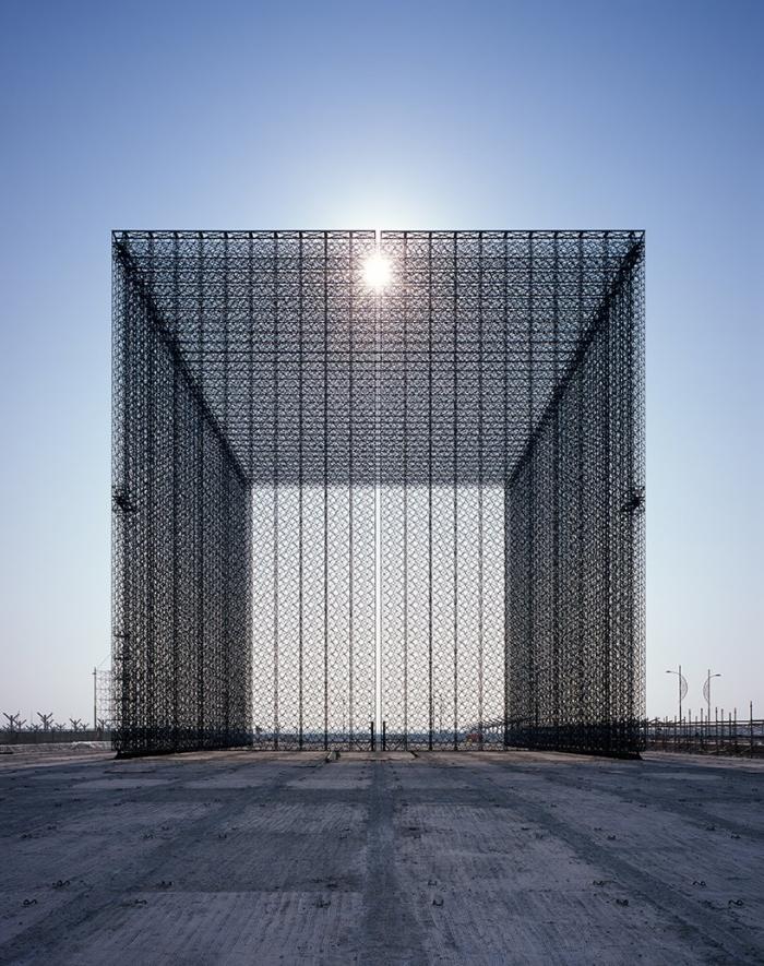 BIM建筑|2020迪拜世博会入口大门——阿拉伯传统“窗花图案”的未来主义适用 / Asif Khan