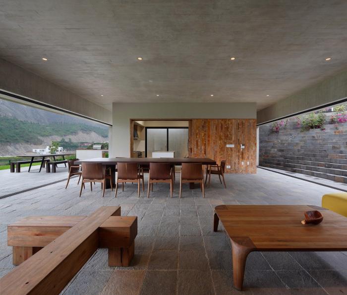 BIM建筑|山野乡村的有机住宅——“木盒之下” / Martin Dulanto Arquitecto