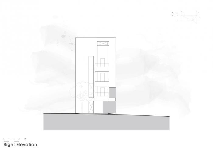BIM建筑|混凝土构筑的抽象几何空间：Atelier 11办公楼 / Atelier 11