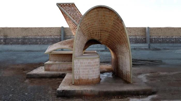 BIM建筑|曲线动感，不朽的雕塑：马什哈德建筑工程组织总部 / Nextoffice