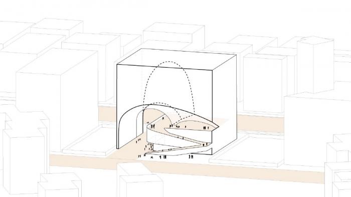 BIM建筑|曲线动感，不朽的雕塑：马什哈德建筑工程组织总部 / Nextoffice