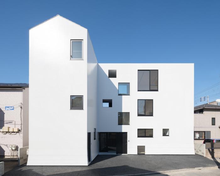 BIM建筑|“Roji公园”的两栋公寓，日本，千叶市 / SO&CO