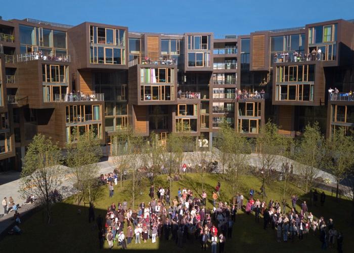 BIM建筑|沉静内敛，大胆地勾画：丹麦学生公寓 / Lundgaard & Tranberg