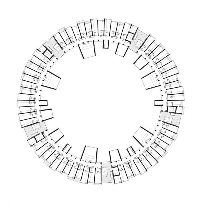 BIM建筑|沉静内敛，大胆地勾画：丹麦学生公寓 / Lundgaard & Tranberg