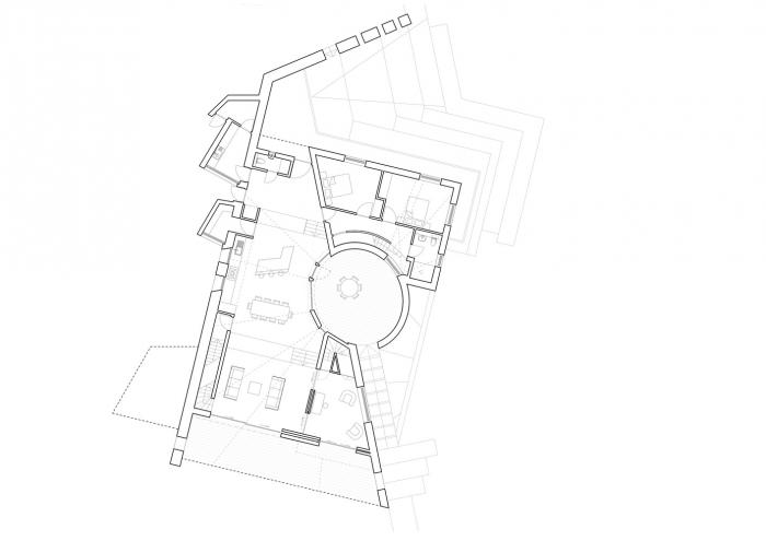 BIM建筑|乡村风景里的双人舞：英国景天草住宅 / Featherstone Young