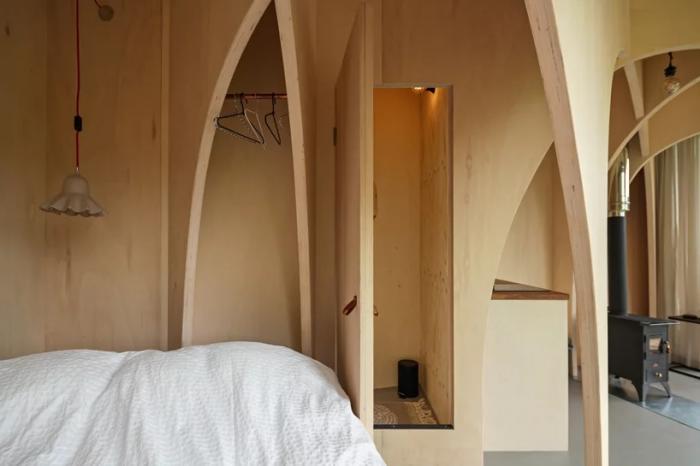 BIM建筑|可移动的森林小屋 / Thewaywebuild