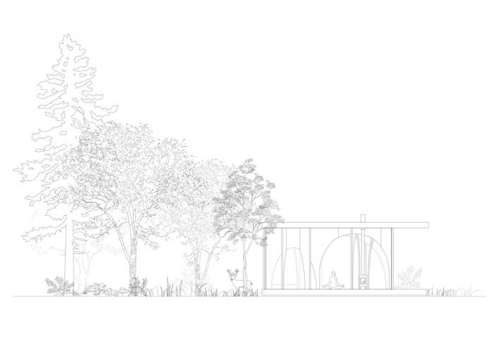 BIM建筑|可移动的森林小屋 / Thewaywebuild