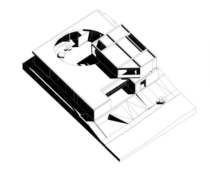 BIM建筑|方与圆营造的花园式住宅：Cauman之家 / Estúdio BRA