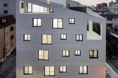 BIM建筑|虚与实的统一：韩国混凝土架空公寓 / Atelier Jun-BIM建筑网