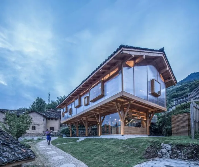 BIM建筑|拾云山房，浙江 / 尌林建筑设计事务所
