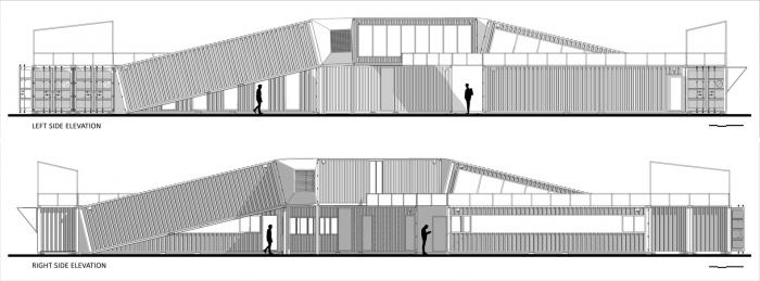BIM建筑|无穷符号“∞”：大诺伊达咖啡吧兼学生中心 / RJDL