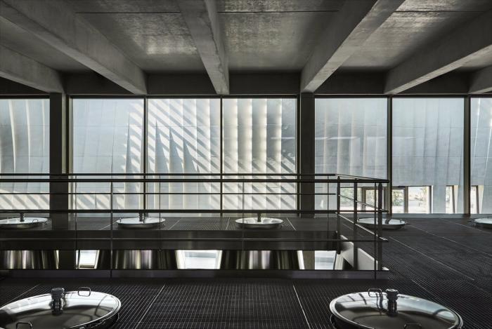 BIM建筑|柔软起伏的白色波浪：德拉斯兄弟酒庄