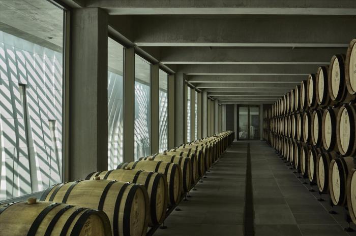 BIM建筑|柔软起伏的白色波浪：德拉斯兄弟酒庄