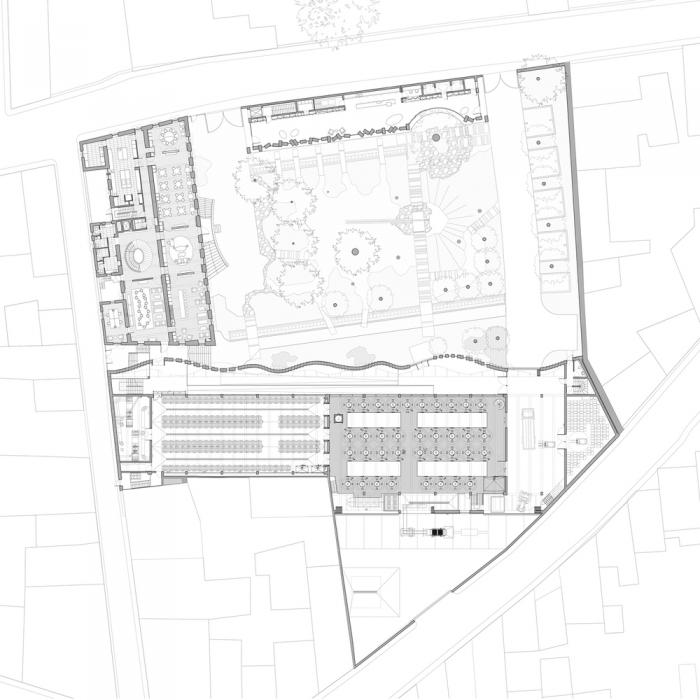 BIM建筑|柔软起伏的白色波浪：德拉斯兄弟酒庄
