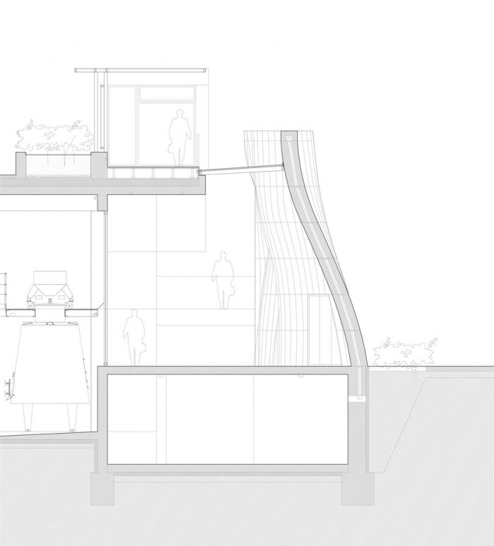 BIM建筑|柔软起伏的白色波浪：德拉斯兄弟酒庄