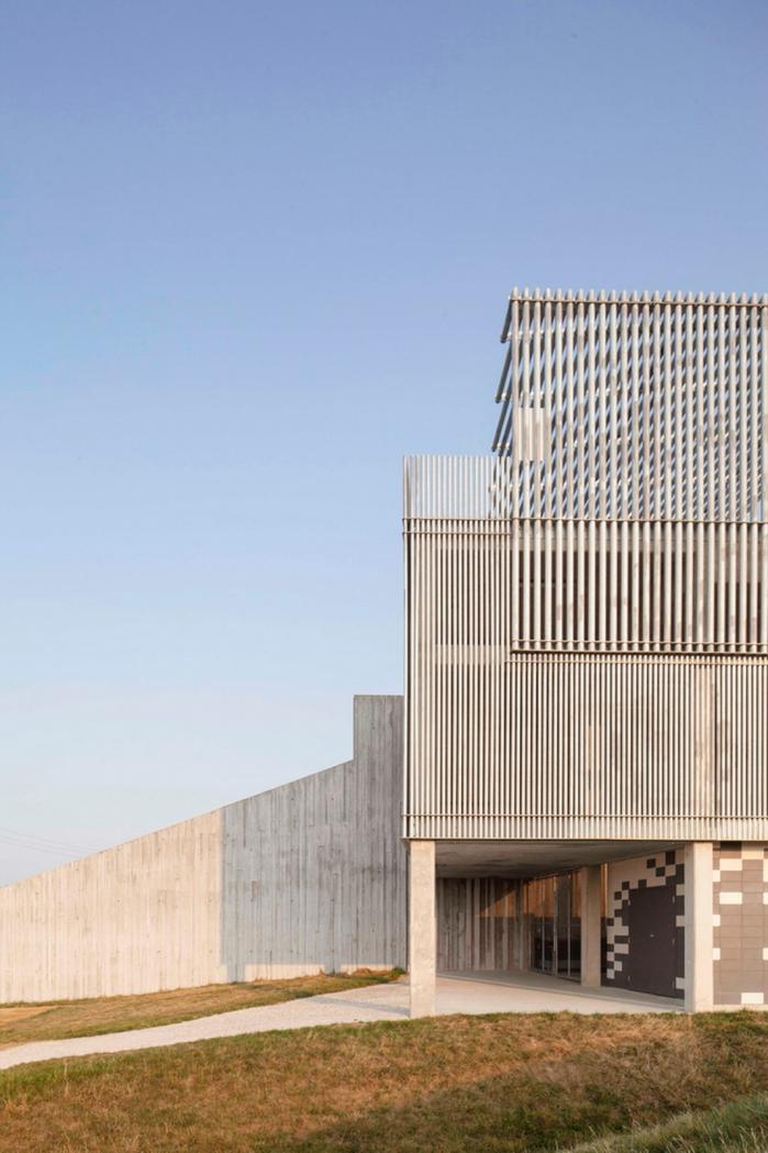 BIM建筑|BMX自行车越野赛道及仓库