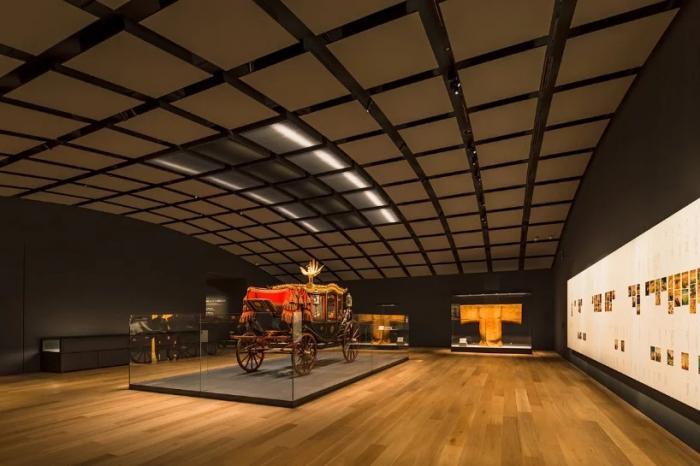 BIM建筑|如飘零落叶，消隐于森林中：日本明治神宫博物馆 / 隈研吾建筑都市设计事务所