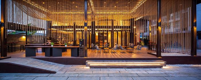 BIM建筑|钢铁框架下蕴含自然原始美：泰国Navakitel 设计酒店