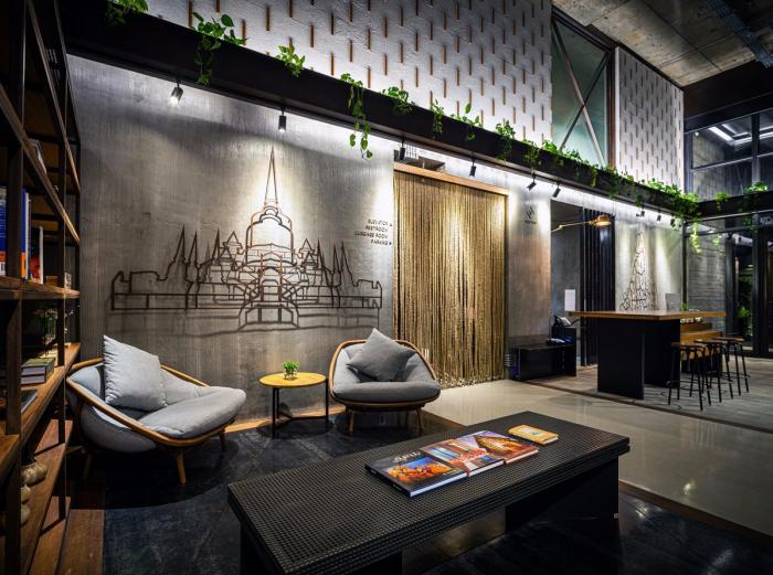 BIM建筑|钢铁框架下蕴含自然原始美：泰国Navakitel 设计酒店