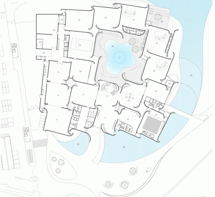 BIM建筑|宛若丝绸舞动般柔滑，巴洛克国际博物馆 / 伊东丰雄建筑事务所