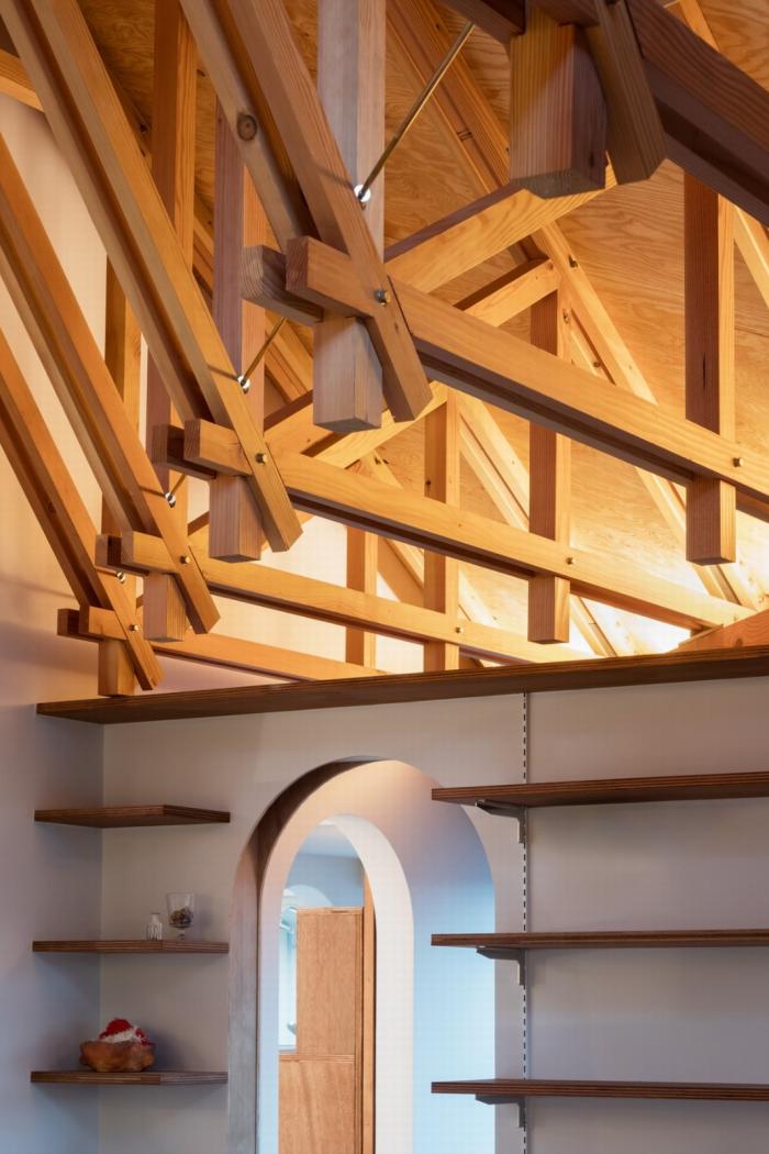 BIM建筑|神户“帽盒”之家，旋转45度的平面