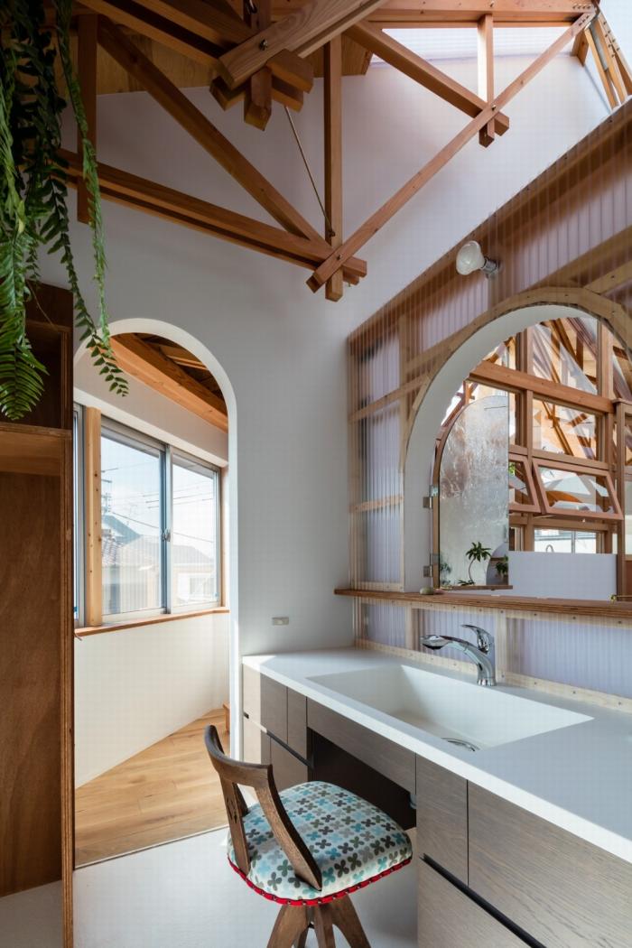 BIM建筑|神户“帽盒”之家，旋转45度的平面