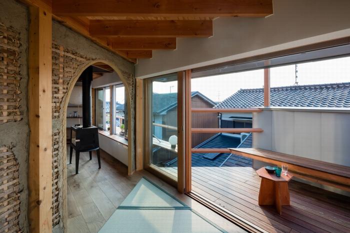 BIM建筑|神户“帽盒”之家，旋转45度的平面